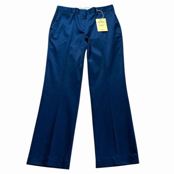 Orvis Pants - ORVIS Wrinkle-Free Chinos in Navy NWT Size 10